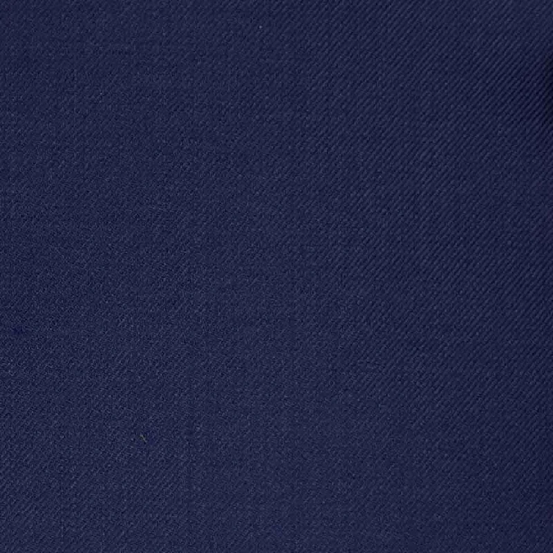 Men's Suits with Wrinkle-Resistant FabricsPrussian Blue Plain Weave