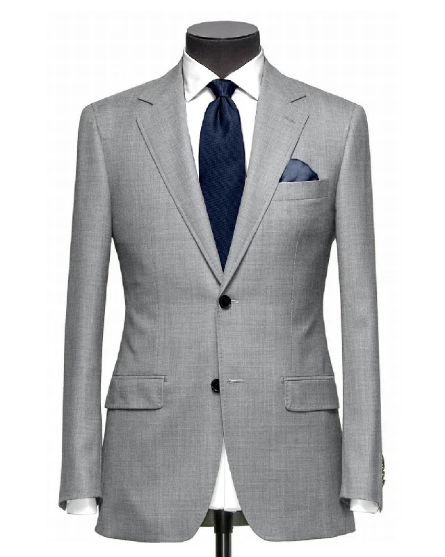 Men's Suits for Cultural FestivalsVBC Jacket: Light Grey Twill