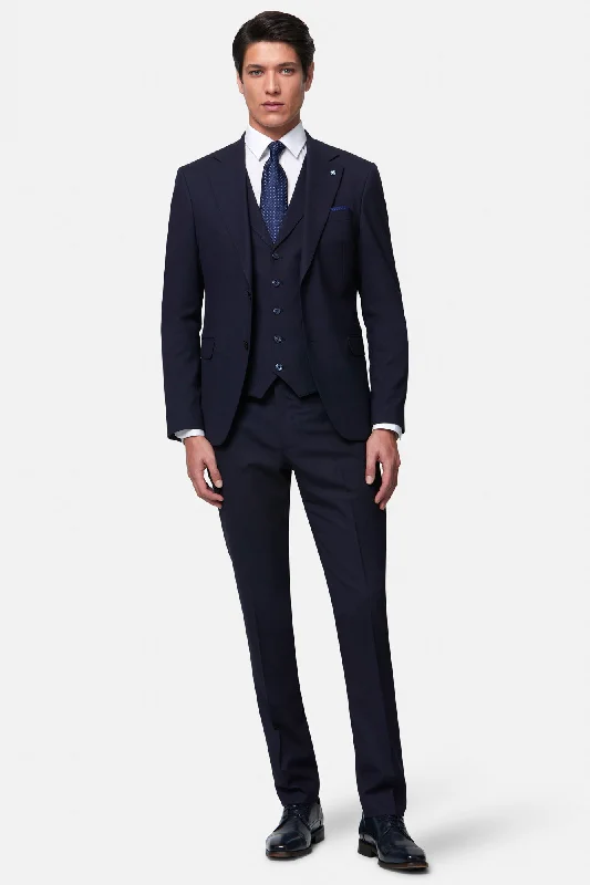 Men's Suits with Full-Canvas ConstructionsAustin Navy 3PC | Notch WC