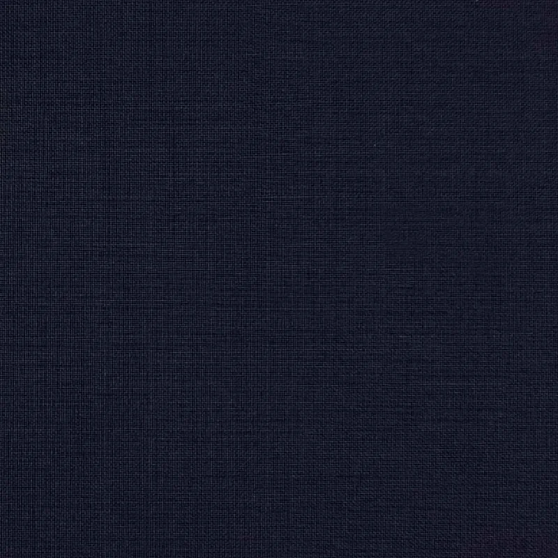 Men's Suits with Velvet FabricsMidnight Blue Plain Weave