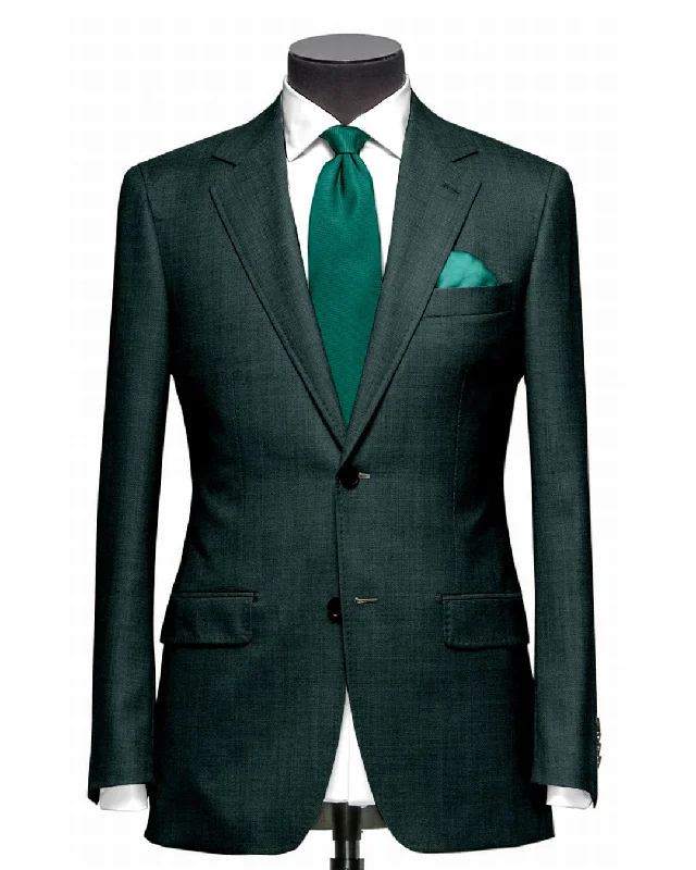 Men's Suits for LayeringDugdale Fine Worsted Jacket- Racing Green