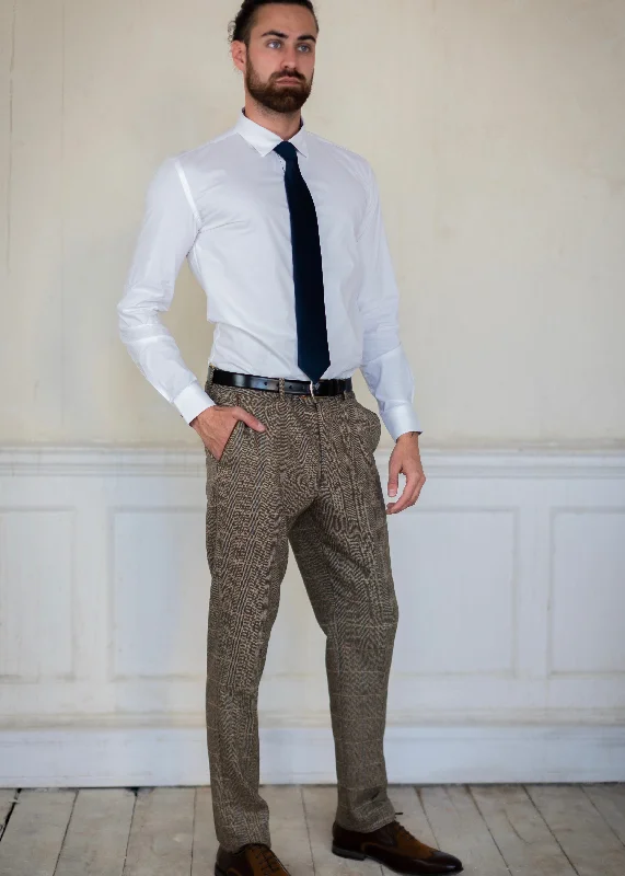 Men's Suits with Satin LiningsMarc Darcy Ted Tweed Trousers