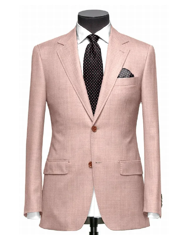 Men's Suits for Creative FieldsVBC Jacket: Pinkish Beige Twill