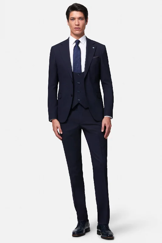 Men's Suits with Double VentsAustin Navy 3PC | Scoop WC