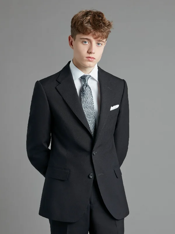 Men's Suits with Plastic ButtonsMayfair Jacket - Plain Grey