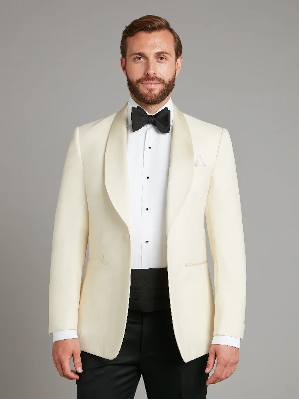 Men's Suits with Wrinkle-Resistant FabricsWhittaker Dinner Jacket - White