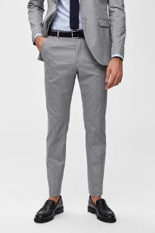 Men's Suits with Full-Canvas ConstructionsSlim fit suit trousers - Light Grey