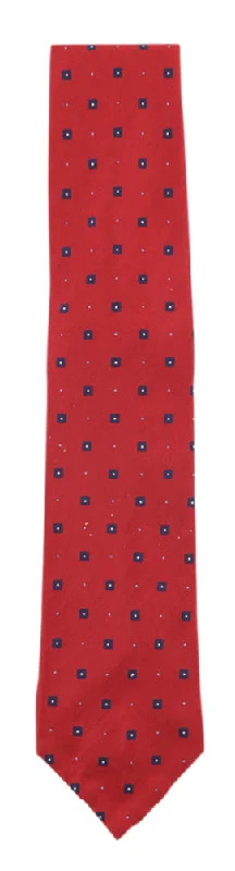 Men's Suits with Mother-of-Pearl ButtonsCesare Attolini Red Tie