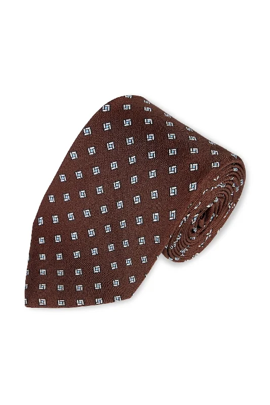 Men's Suits for Big and Tall MenBrown Diamond Tie