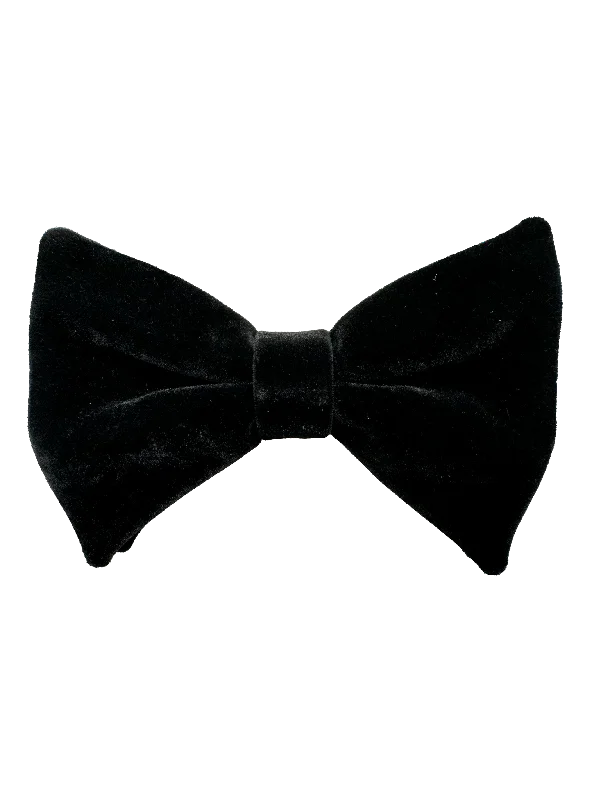 Men's Suits with Brass ButtonsBlack Velvet Bow Tie