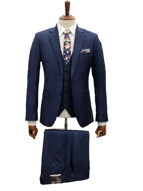 Unique Men's Made-to-Measure SuitsEF2N+V-8129 NAVY