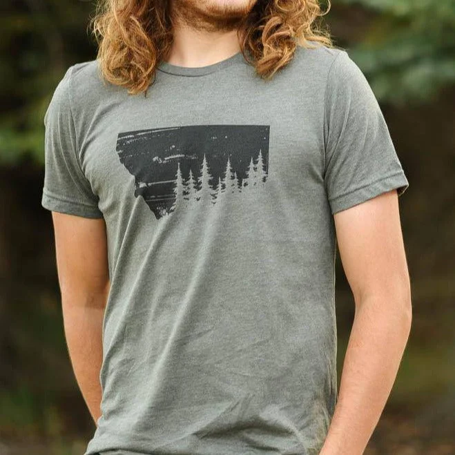 Men's Shirts with Logo EmbossmentsAlpine Forest (unisex)