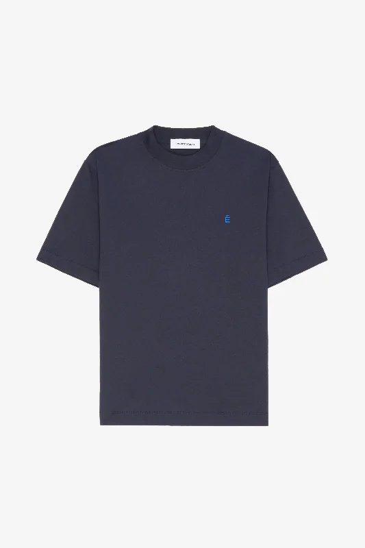 Men's Shirts with Patchwork SleevesCLASSIC TEE SHIRT É NAVY