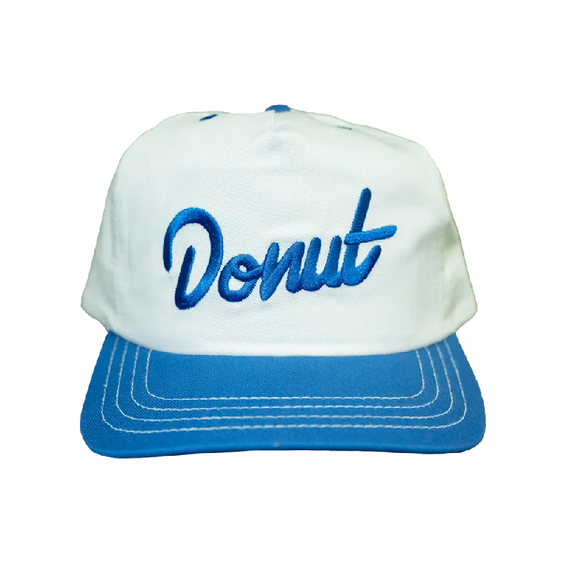 Men's Shirts with Tab CollarsDonut Logo Hat - White/Royal