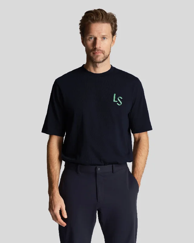 Men's Shirts with French CuffsGolf LS Logo T-Shirt