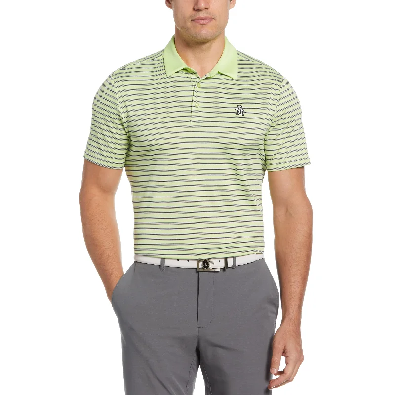 Men's Shirts with Custom MonogramsHeritage Stripe Golf Polo