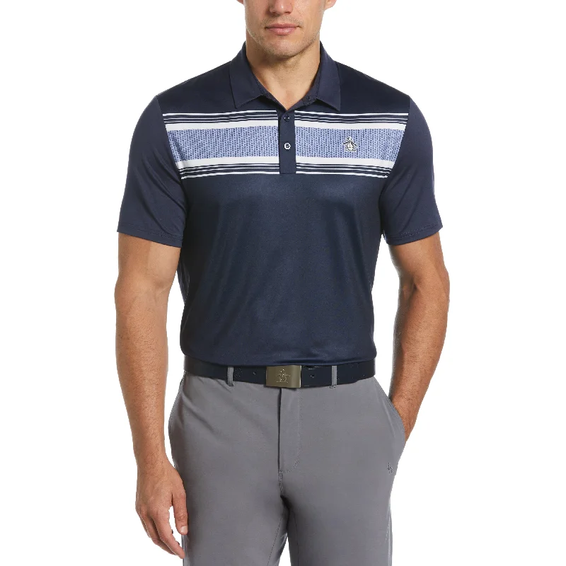 Men's Shirts with Contrast StitchingJack’s Stripe Print Polo