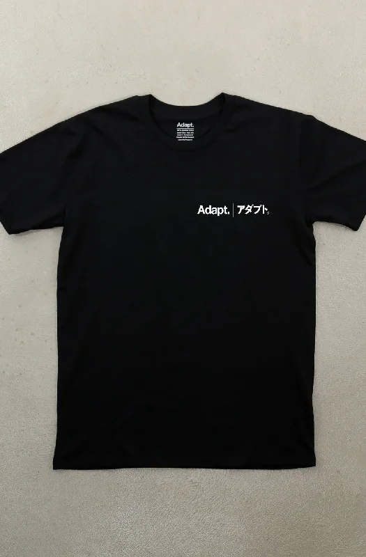 Men's Shirts with Embellished CollarsKineda (Men's Black A1 Tee)