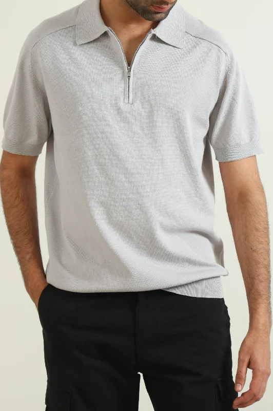 Men's Shirts with Belt LoopsKNIT POLO SHIRT