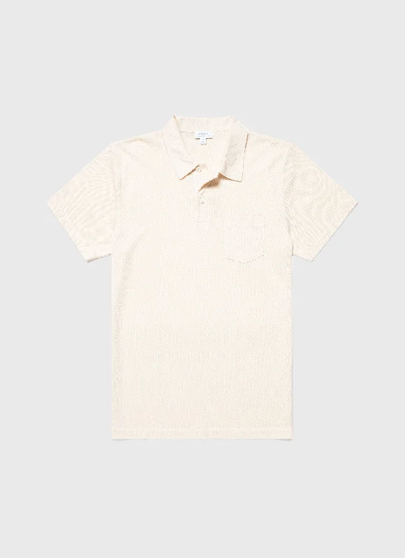 Men's Shirts with Animal PrintsMen's Undyed Riviera Polo Shirt in Undyed