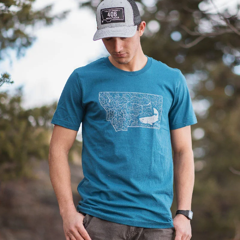 Breathable Men's Mesh TopsMontana Rivers