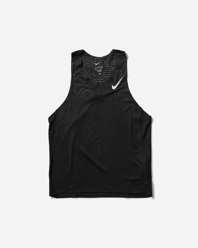 Men's Shirts with Logo EmbossmentsMen's Dri-FIT ADV Running Vest Black