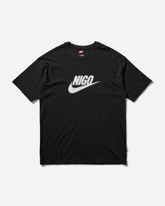 Breathable Men's Mesh TopsMen's Nigo T-Shirt White Black