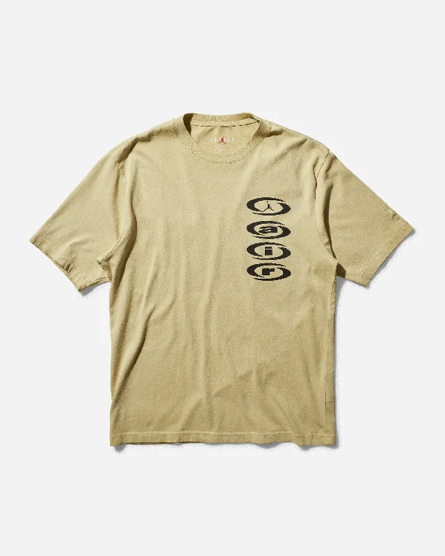 Men's Shirts with Pin CollarsMen's Travis Scott Air T-Shirt Celery