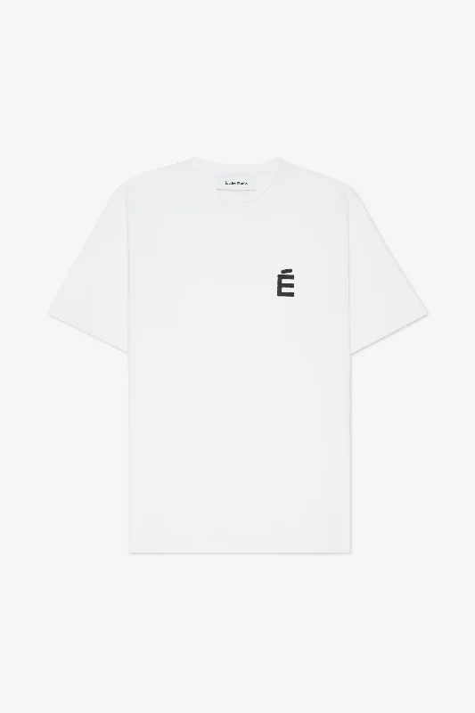 Men's Shirts with Geometric PatternsREGULAR TEE SHIRT É WHITE