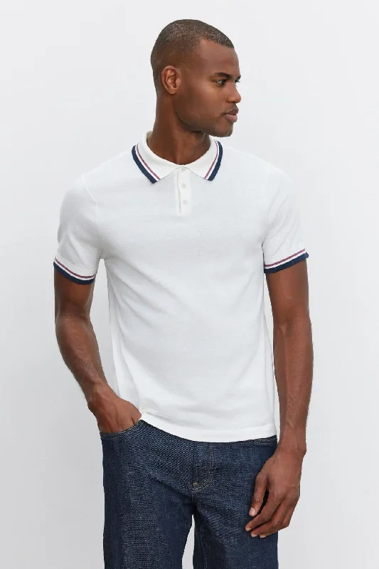 Men's Shirts with Scoop NecksTONEY POLO