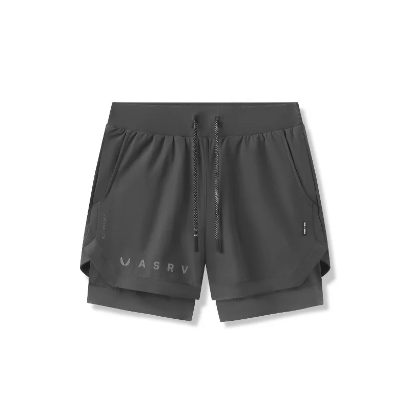 Men's Pants with Water-Resistant Fabric0865. Tetra-Lite™ 5" Liner Short - Space Grey "Reflective Classic"