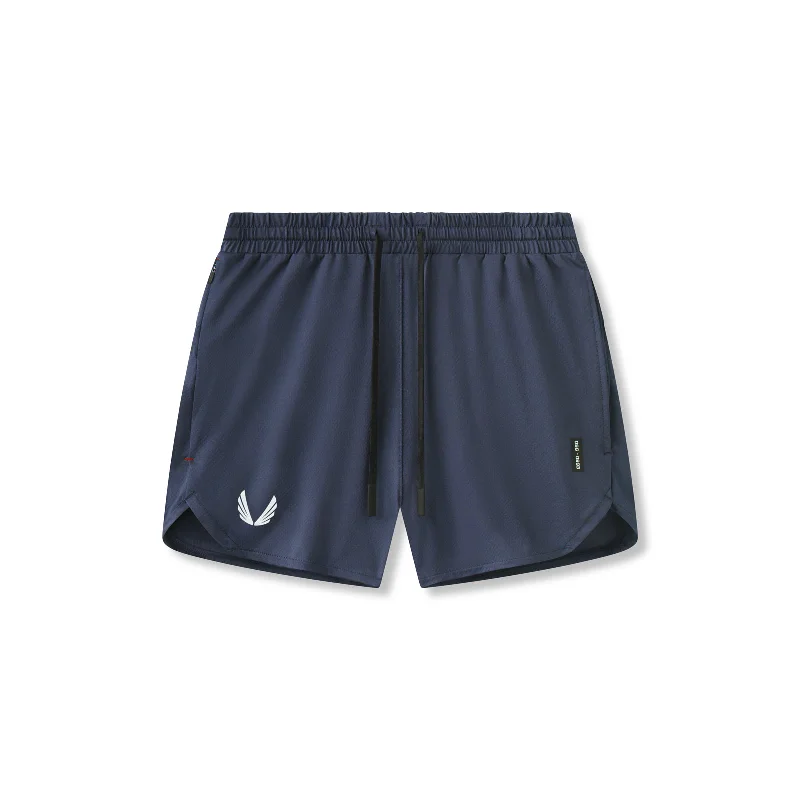 Men's Solid-Colored Pants for Versatility0993. AeroSilver® 5" Linerless Short - Navy