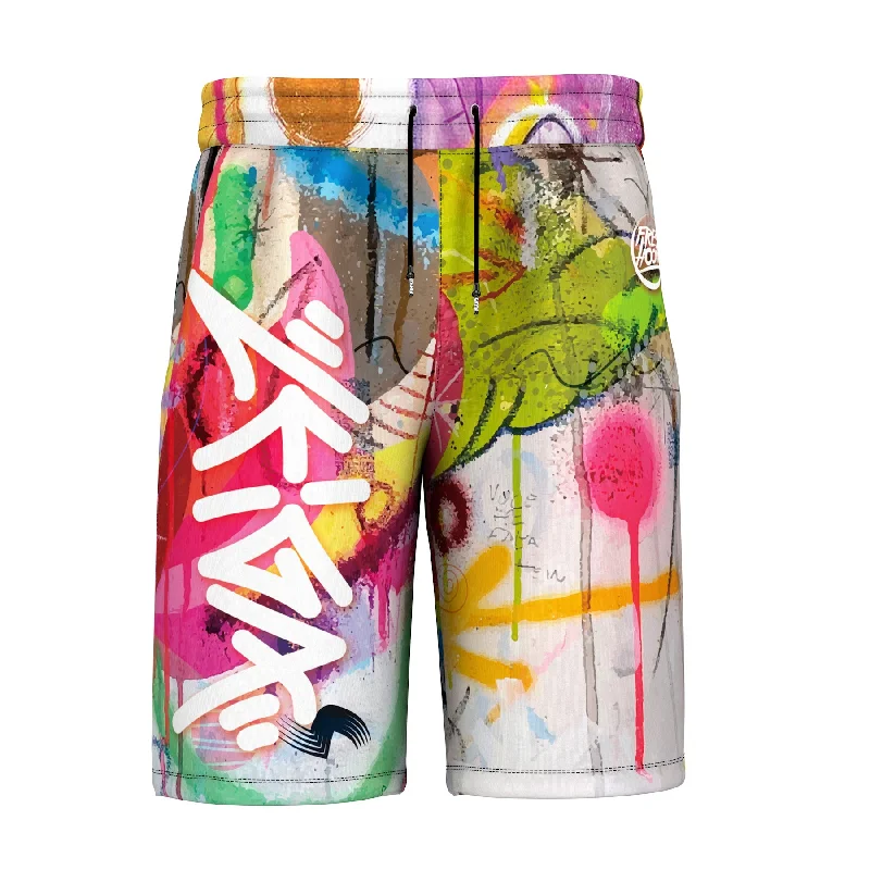 Men's Custom-Fit Pants for a Personalized TouchAbstract Paint Shorts