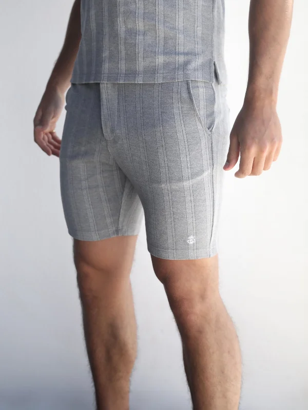 Men's Pants with Cargo PocketsErnesto Shorts - Grey