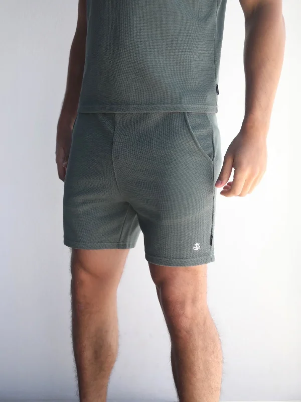 Men's Pants with Stain-Resistant TreatmentMaldini Shorts - Sage