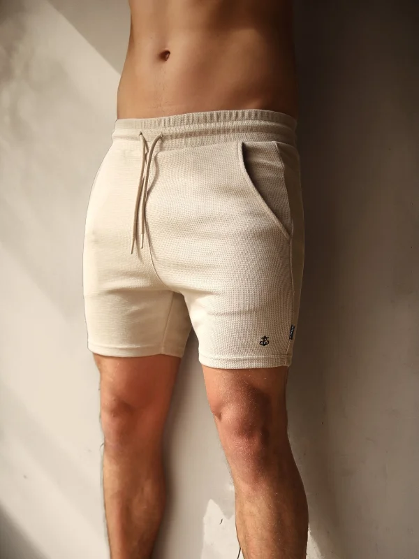 Men's Pants with Stretchable Fabric for FlexibilityMaldini Shorts - Tan