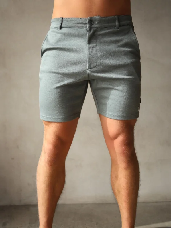 Casual Men's ChinosSorrento Shorts - Marl Blue