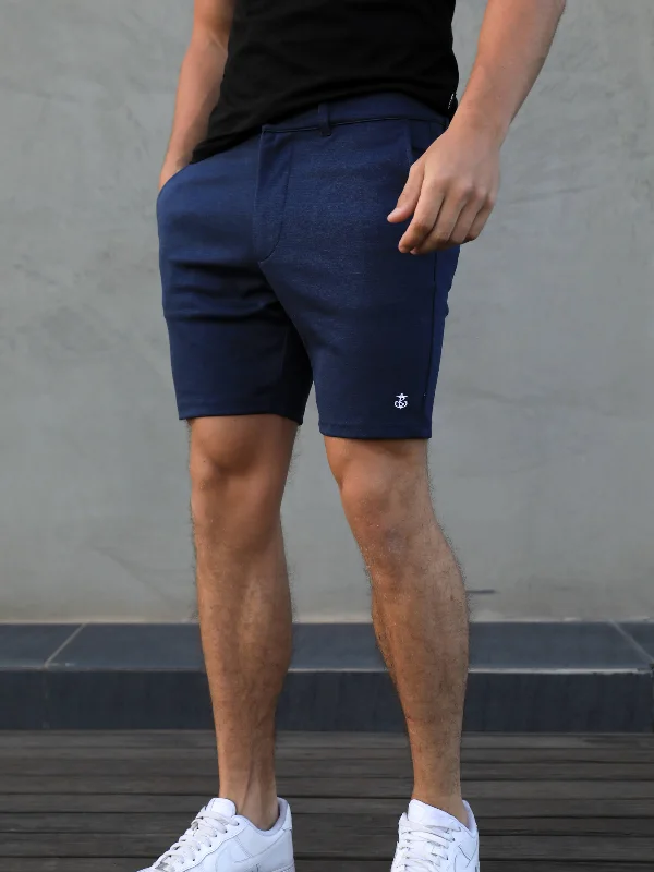 Men's Pants with Button-CuffsSorrento Shorts - Navy