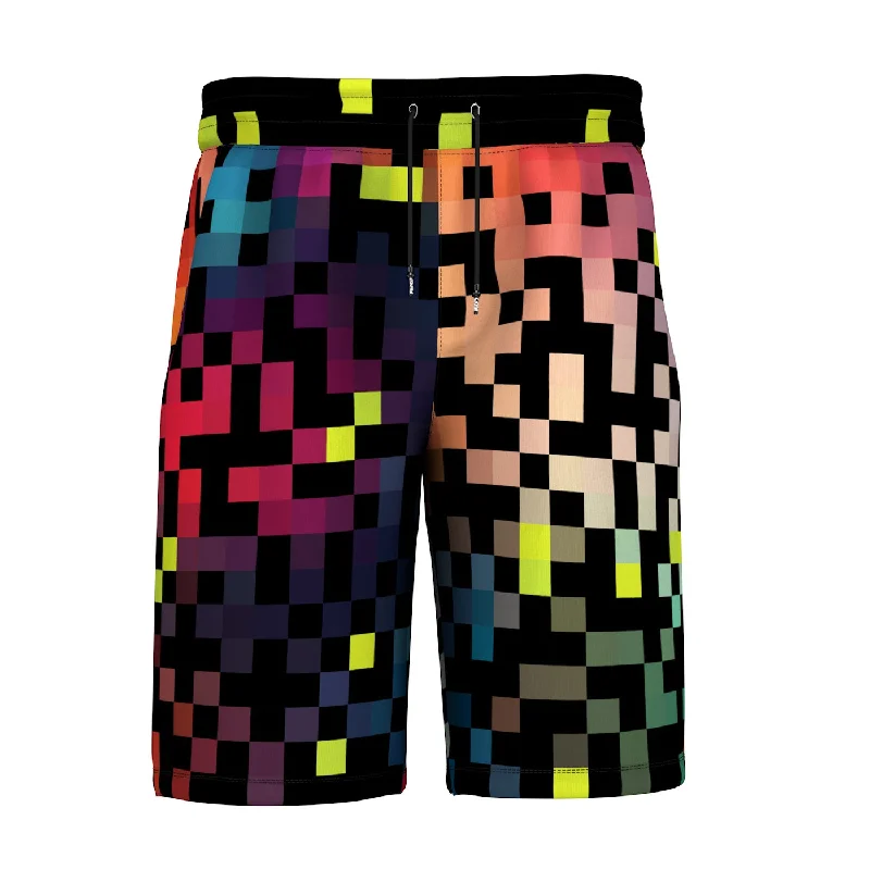 Men's Pants with Patchwork PatternsCalypso Shorts