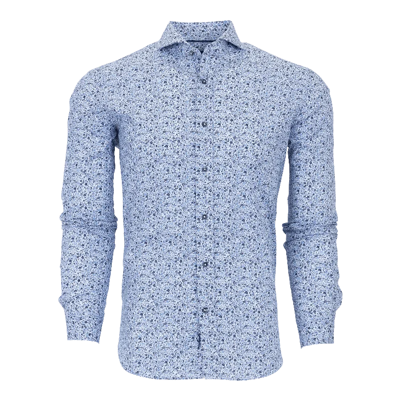 Men's Geometric Print Shirts for a Modern TwistCity of Roses Woodward Shirt