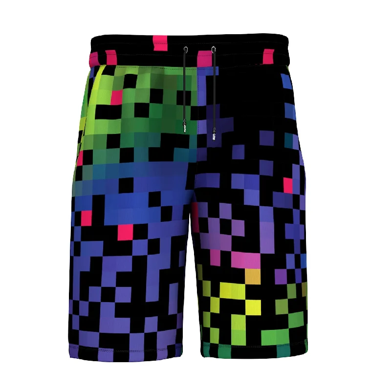 Men's Pants with Hidden PocketsDigital Bits Shorts