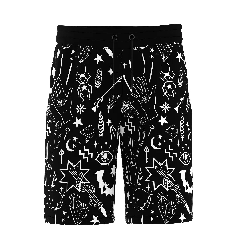 Men's Pants with Button-CuffsEnchanted Items Shorts