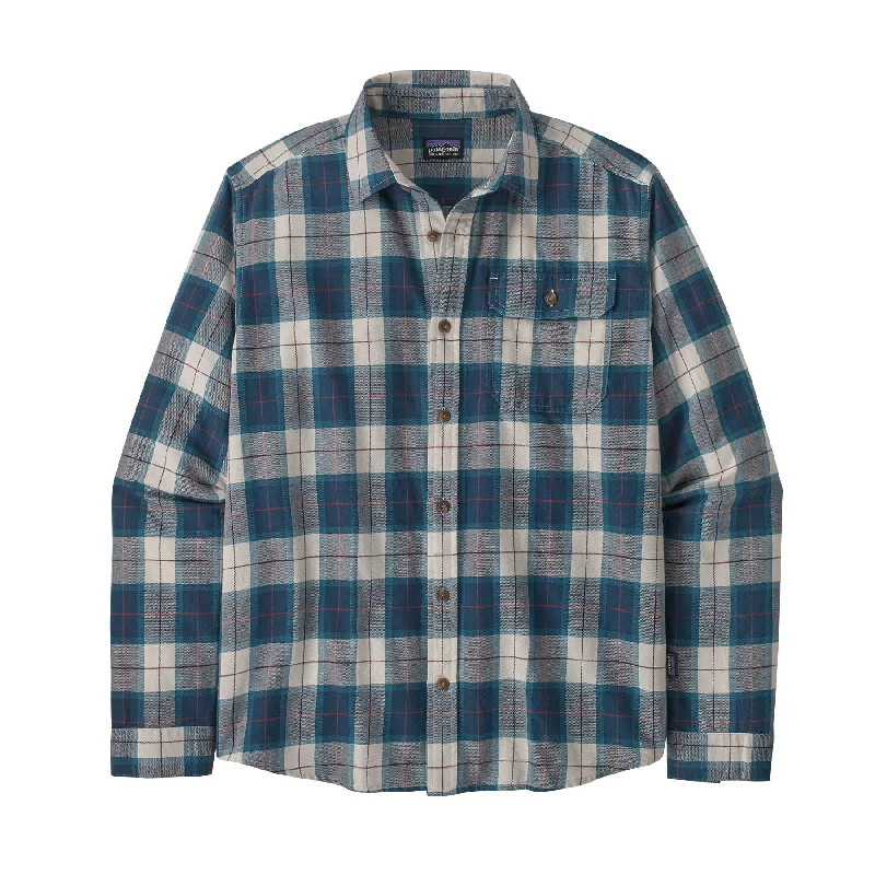 Men's Fishing Shirts for Water SportsMen's Long-Sleeved Cotton in Conversion Lightweight Fjord Flannel Shirt