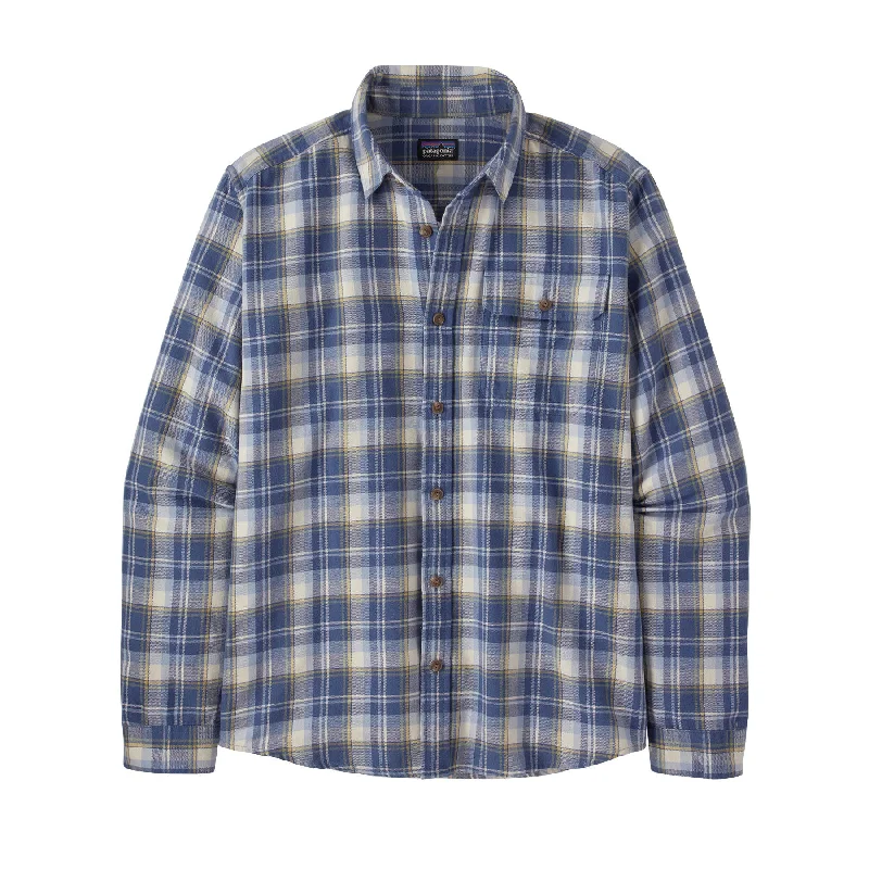 Men's Weekend Shirts for Leisurely OutingsMen's Long-Sleeved Cotton in Conversion Lightweight Fjord Flannel Shirt