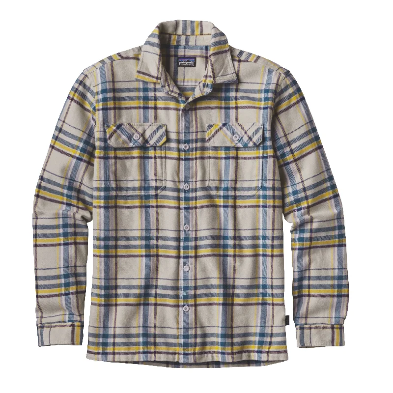 Men's Relaxed-Fit Shirts for Casual ComfortMen's Long-Sleeved Fjord Flannel Shirt