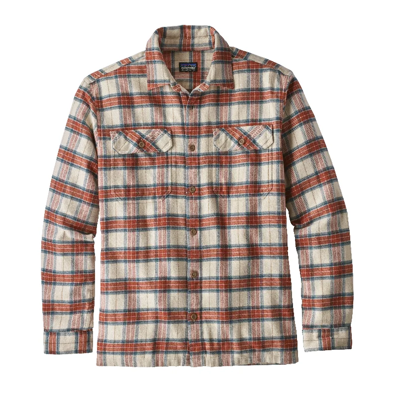 Men's Long-Sleeve Shirts for Year-Round WearMen's Long-Sleeved Fjord Flannel Shirt