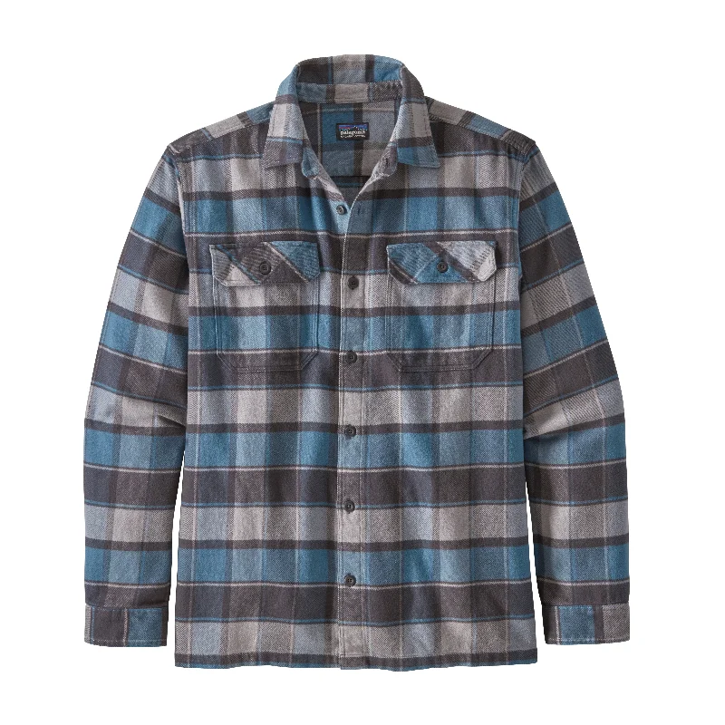 Men's Button-Down Collar Shirts for Staying PolishedMen's Long-Sleeved Fjord Flannel Shirt