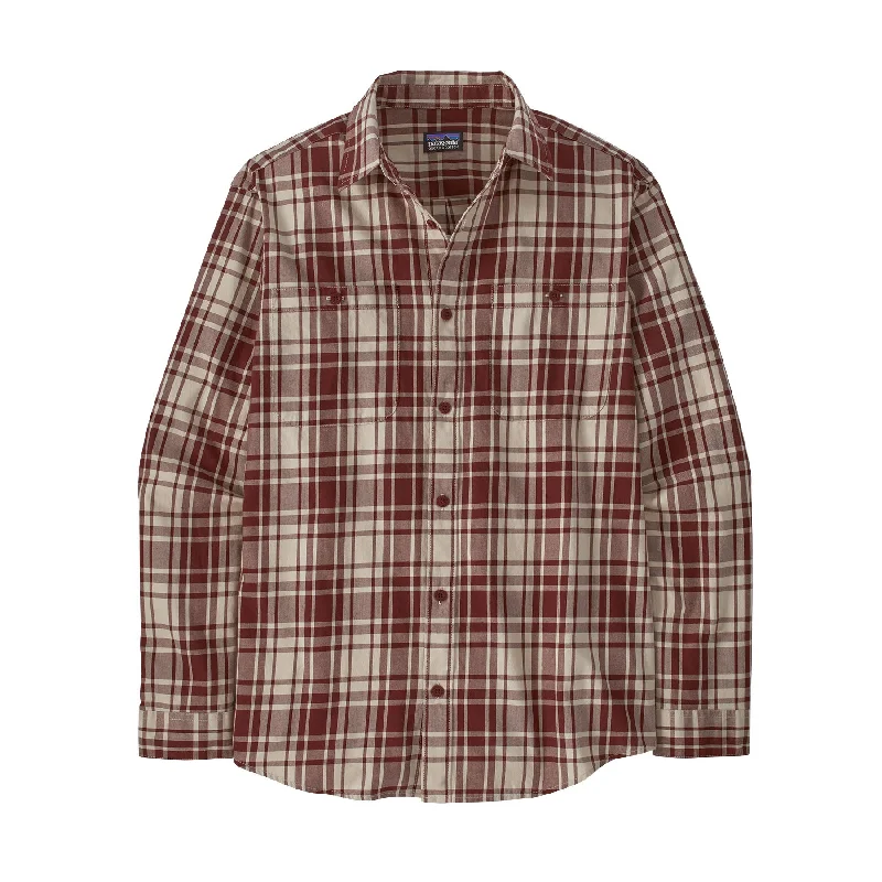 Men's Tab-Collar Shirts for a Crisp LookMen's Long-Sleeved Pima Cotton Shirt