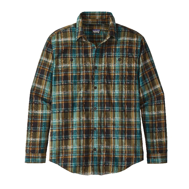 Lightweight Men's Poplin ShirtsM's Long-Sleeved Pima Cotton Shirt