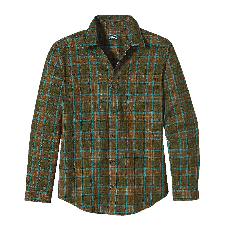 Men's Tailored Shirts for a Sharp AppearanceM's Long-Sleeved Pima Cotton Shirt